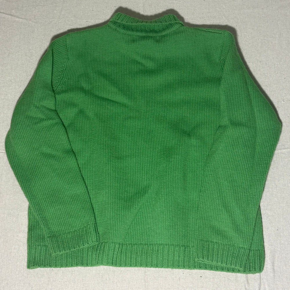 Jones New York Green Wool Mock Neck Sweater NWT Potpourri 621D50348 Mens L